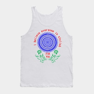 Mandala Design Tank Top